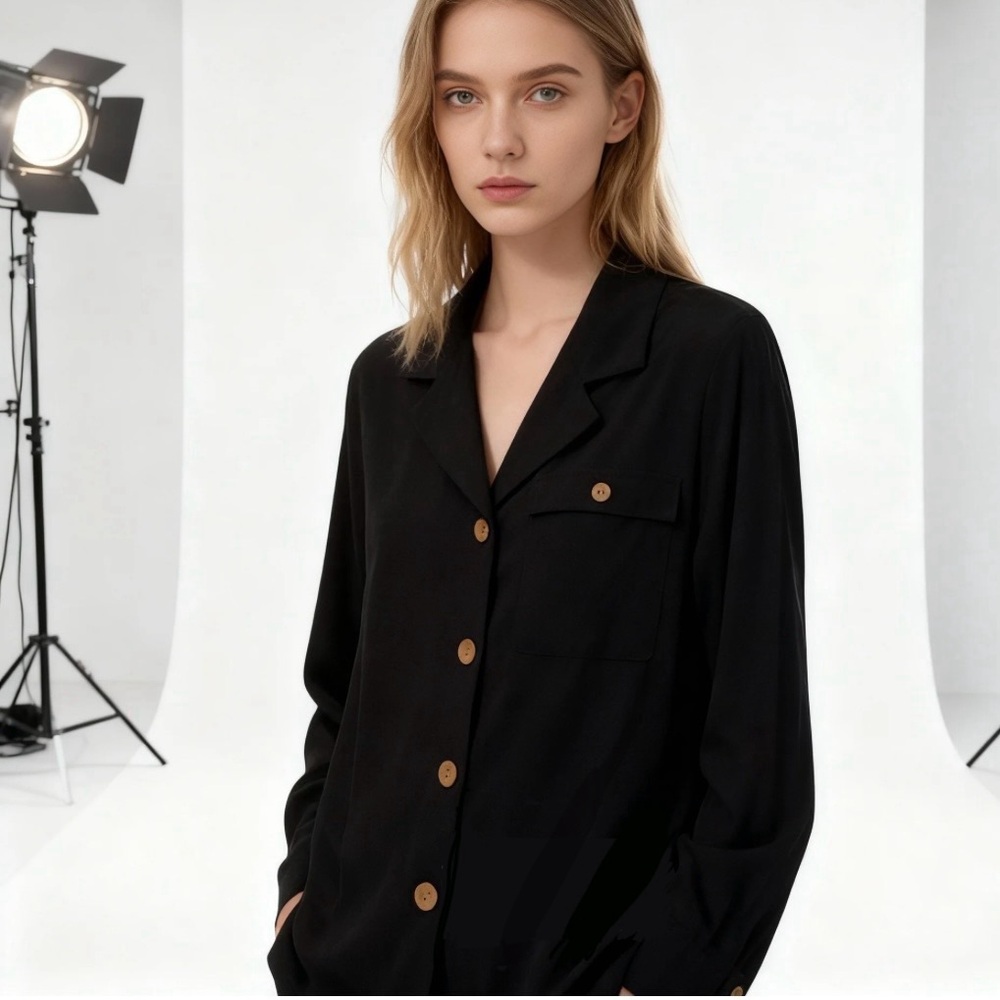 Coldwater Creek Navy Blazer